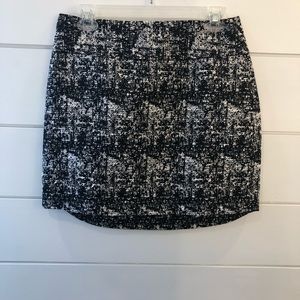 Banana Republic | high low tweed mini skirt | 6